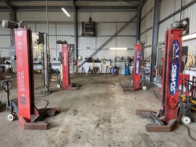 Somers Lift 4 Post Lift System 4x7.2 Tonne 