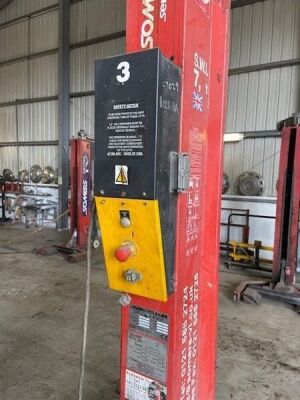 Somers Lift 4 Post Lift System 4x7.2 Tonne  - 5