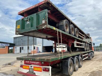 2003 Fruehauf Triaxle Flat Trailer 