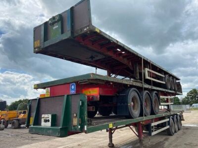 2003 Fruehauf Triaxle Flat Trailer  - 8