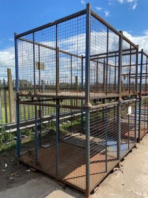 2 x Large Metal Stillage - 2