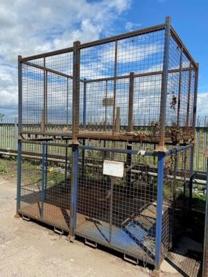 2 x Large Metal Stillage - 3