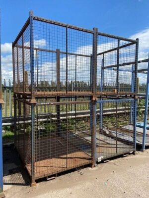 2 x Large Metal Stillage - 2