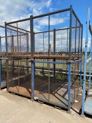 2 x Large Metal Stillage - 3