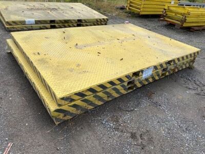 3 of:3 metre x 2 metre Heavy Duty Steel Platform