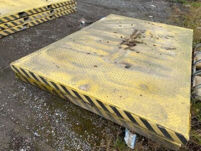 2 of:3 metre x 2 metre Heavy Duty Steel Platform - 2