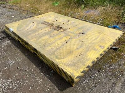 2 of:3 metre x 2 metre Heavy Duty Steel Platform - 4