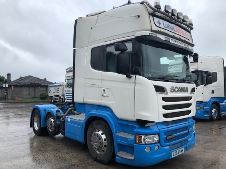 2014 SCANIA R580 V8 Topline 6x2 Mini Midlift Tractor Unit