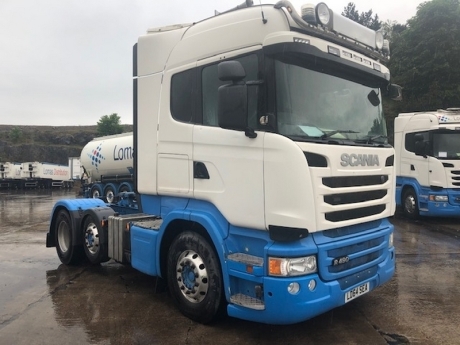 2014 SCANIA R490 Highline 6x2 Midlift Tractor Unit