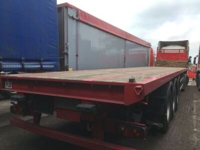 2018 Dennison Triaxle Platform Skeletal Trailer - 2