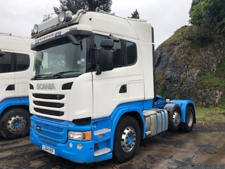 2014 SCANIA R490 Highline 6x2 Mini Midlift Tractor Unit