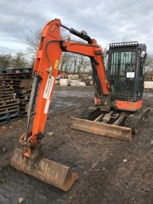 2012 Hitachi ZX38U-3 CLR Mini Digger