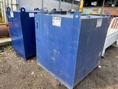 1 x Bunded Waste Oil Tanks 