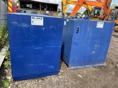 1 x Bunded Waste Oil Tanks  - 2