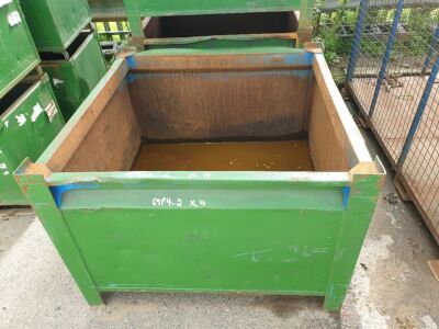 4 x Large Metal Stillage - 3