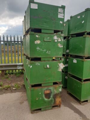 4 x Small Metal Stillage