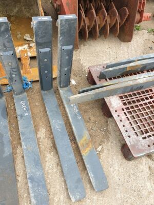 Set of Pallet Forks