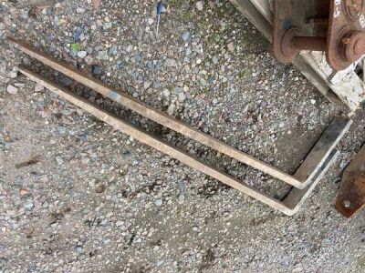 2 x 6ft Fork Lift Forks - 2