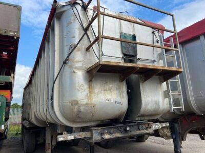 2000 Fruehauf Triaxle Bulk Tipping Trailer 