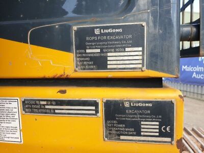 2017 LIUGONG CLG922E Excavator - 11