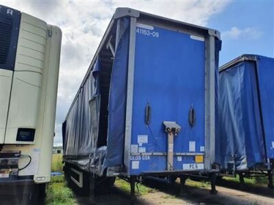 2009 Montracon Triaxle Curtainside Trailer