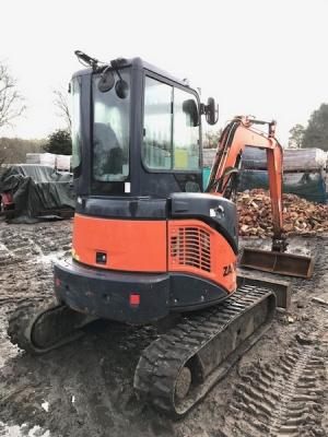 2012 Hitachi ZX38U-3 CLR Mini Digger - 8