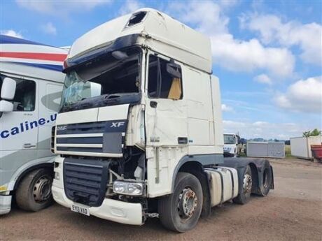 2013 DAF XF 105 460 6x2 Midlift Tractor Unit