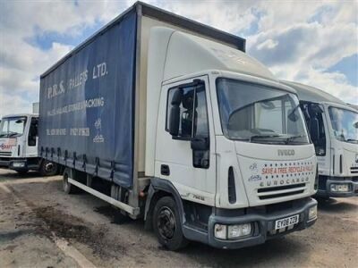 2008 Iveco Eurocargo 75E18 4x2 Curtainsider