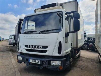 2010 Iveco Euro Cargo 75E16 4x2 Fridge Van 