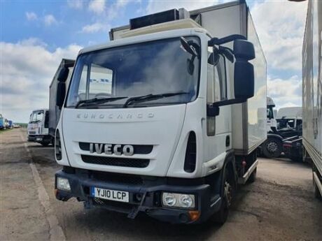 2010 Iveco Euro Cargo 75E16 4x2 Fridge Van 