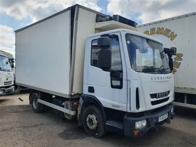 2010 Iveco Euro Cargo 75E16 4x2 Fridge Van  - 3