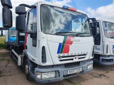 2007 Iveco Eurocargo 75E16 4x2 Beavertail Transporter - 2