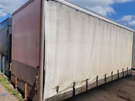 2013 DAF 21ft Curtainside Body