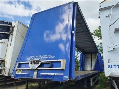 2008 Montracon Triaxle Curtainside Trailer