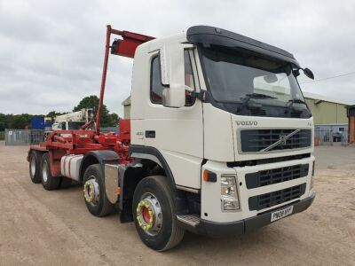 2008 Volvo FM400 8x4 Hook Loader - 2