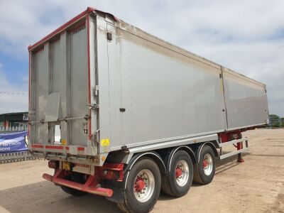 2018 Fruehauf Triaxle Alloy Body Tipping Trailer - 4