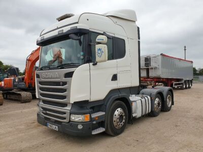 2015 Scania R450 High Line 6x2 Mid Lift Tractor Unit    