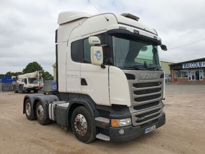 2015 Scania R450 High Line 6x2 Mid Lift Tractor Unit     - 2