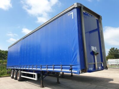 2015 Montracon Triaxle Curtainsider 