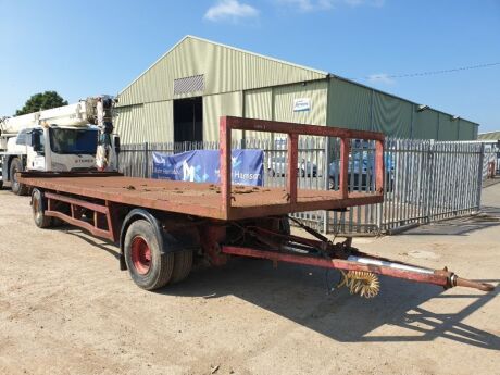 Tandem Axle Drawbar Bale Trailer