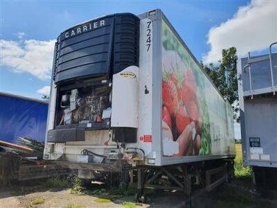 2002 Gray & Adams Tandem Axle Urban Fridge Trailer