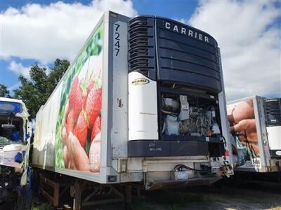 2002 Gray & Adams Tandem Axle Urban Fridge Trailer - 2