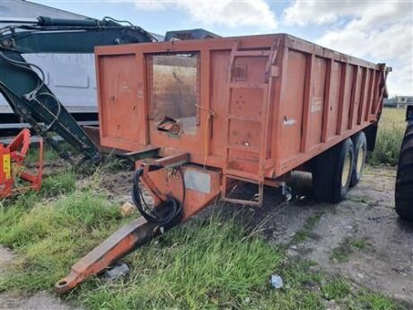 1986 RL Tandem Axle Drawbar Tipper Trailer