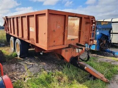 1986 RL Tandem Axle Drawbar Tipper Trailer - 5