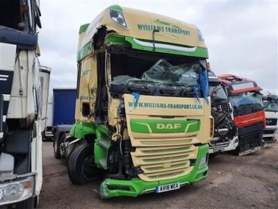 2018 DAF XF 480 6x2 Midlift Tractor Unit