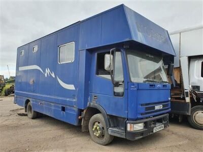 1998 Iveco Cargo 75E15 4x2 Horsebox