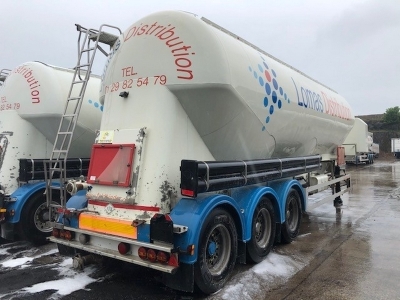 2008 Feldbinder 50m³ 3 Pot Belly Triaxle Tanker Trailer - 3