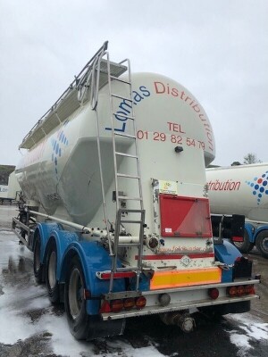 2008 Feldbinder 50m³ 3 Pot Belly Triaxle Tanker Trailer - 4