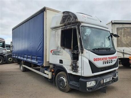 2017 Iveco Eurocargo 75 190 4x2 Curtainsider