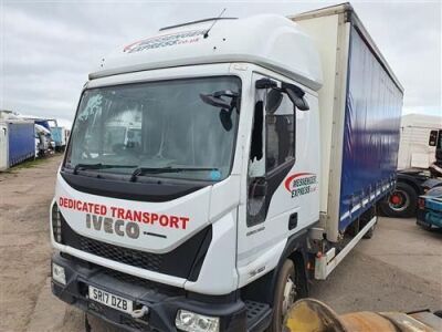 2017 Iveco Eurocargo 75 190 4x2 Curtainsider - 2